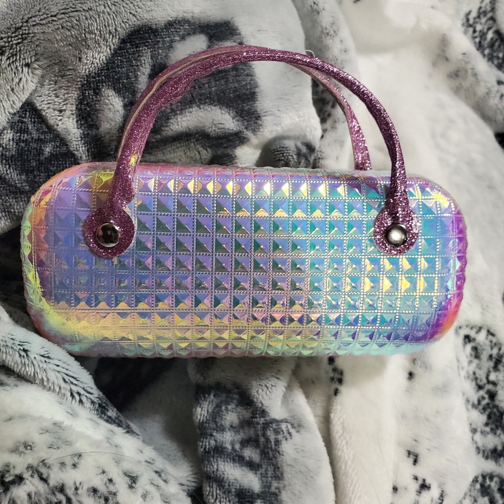 Multi color glasses case